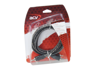 ΚΑΛΩΔΙΟ RCA 1,5m Ζεύγος ACV Made in Germany  Συλικόνης πολύ καλή ποιότητα χαλκού RCA cable 150cm